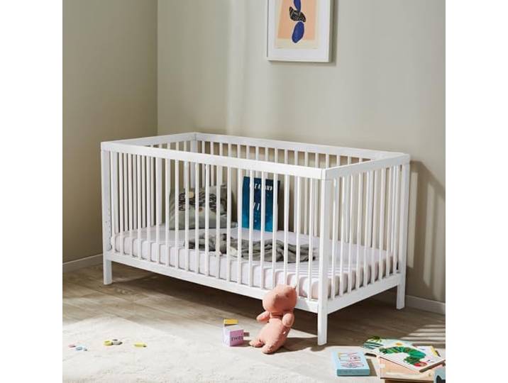 Kids Collective Babybett 60x120 cm Weiß