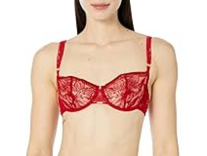 Aubade 1b Coeur a Corps Femme, Rouge Rebell, 85D (Taille Fabricant:32D)