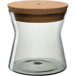 Leonardo Vorratsdose Forma X 1900 ml Glas Grau M (Medium)