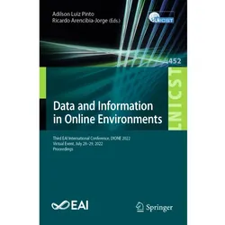 Data and Information in Online Environments, Fachbücher von Ricardo Arencibia-Jorge, Adilson Luiz Pinto