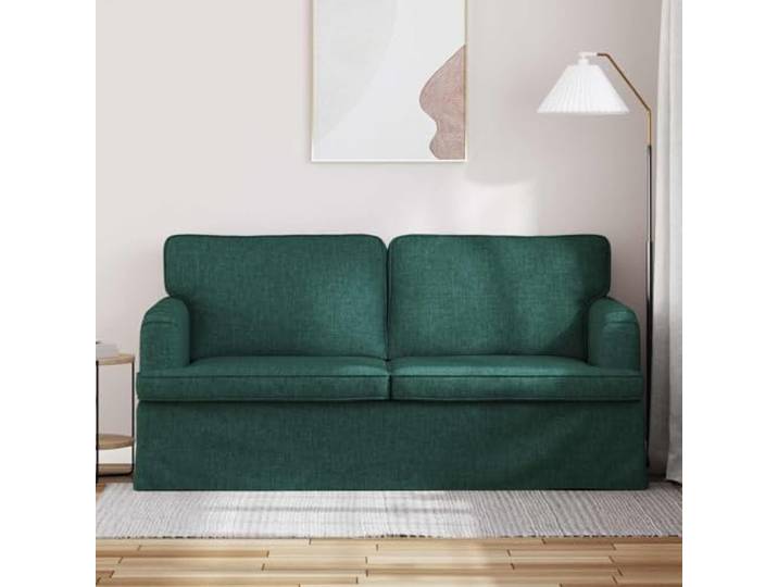 KTHLBRH Modulares Sofa 162 cm Stoff dunkelgrün Ergonomisches Design, atmungsaktives Material, geeignet für modernes Wohnzimmer