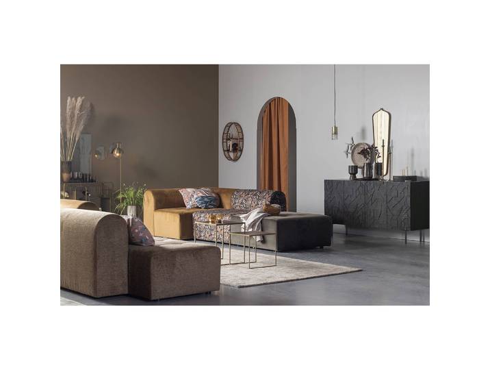 Sideboard Kaanaa 160 x 83 x 40cm Schwarz
