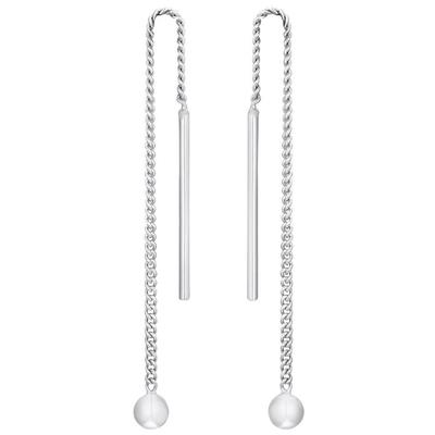 Paar Ohrhänger AMOR "9963027", silber (silberfarben), Ohrringe, Damen, Silber 925 (Sterlingsilber)