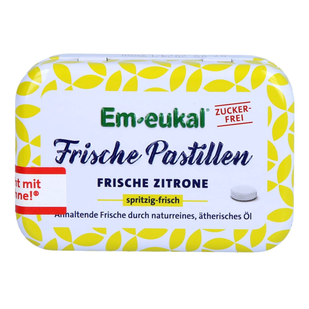 Dr. C. SOLDAN GmbH Em Eukal Frische Pastillen Zitrone zuckerfrei 06440214