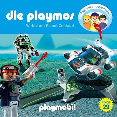 Die Playmos - Das Original Playmobil Hörspiel, Folge 29: Wirbel um Planet Zentauri - Simon X. Rost,Florian Fickel, Audio, 4260229663547