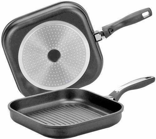 Krüger Haushaltswaren 2228D Delta Grillpfanne