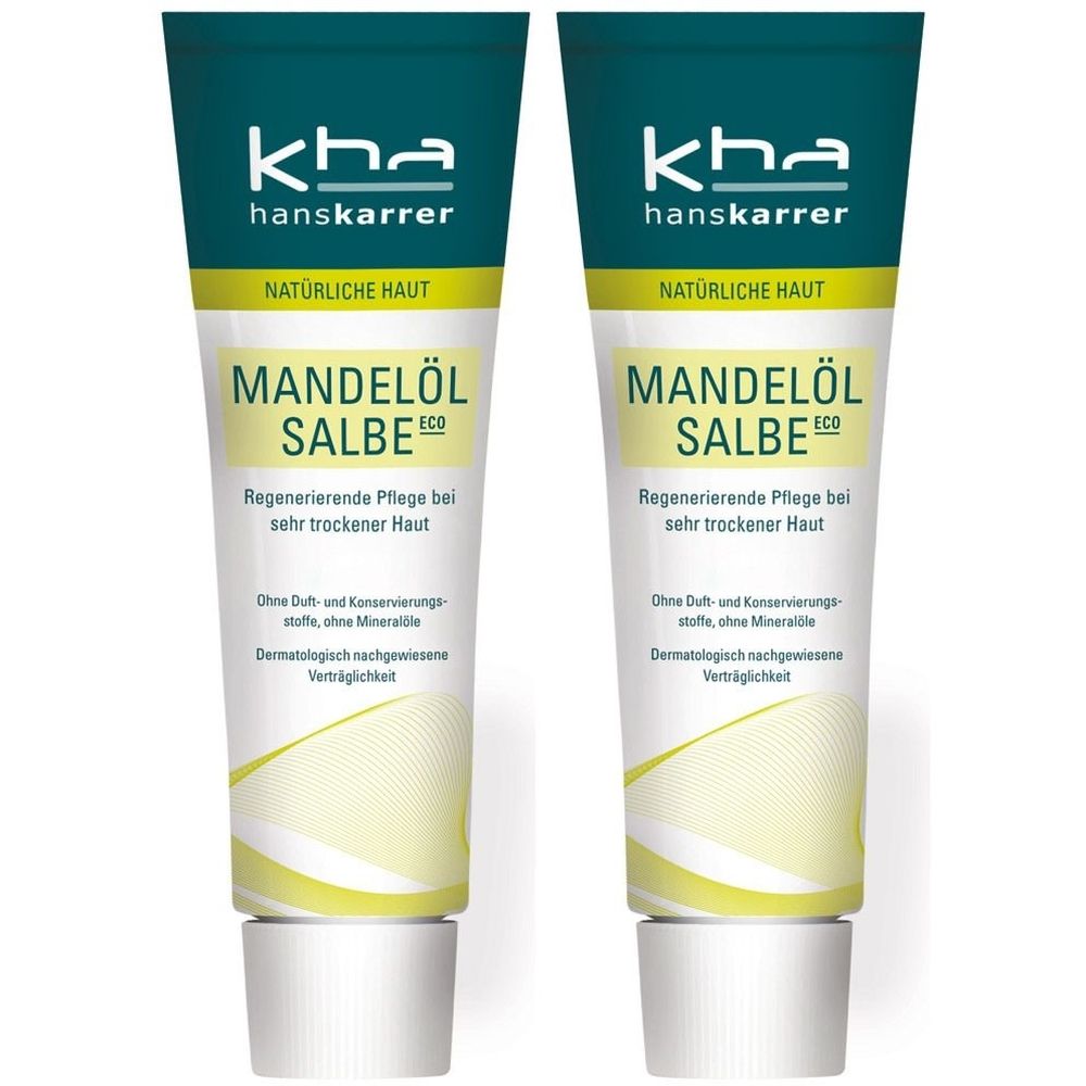 Hans Karrer Mandelölsalbe Eco x2 2x100 ml Salbe