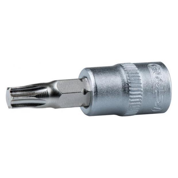 KS Tools Werkzeuge-Maschinen GmbH 3/8 Bit-Stecknuss Torx, T30, auf Hänger (911.3873-E)