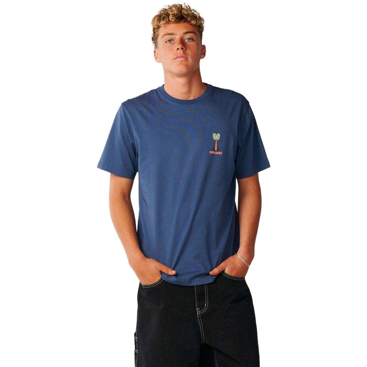 RipCurl Pacific Rinse Higgins Tee light navy (2359) L 16OMTE-2359-L