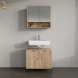 BADMÖBEL-SET ATERNO, Viking Oak, 2-teilig