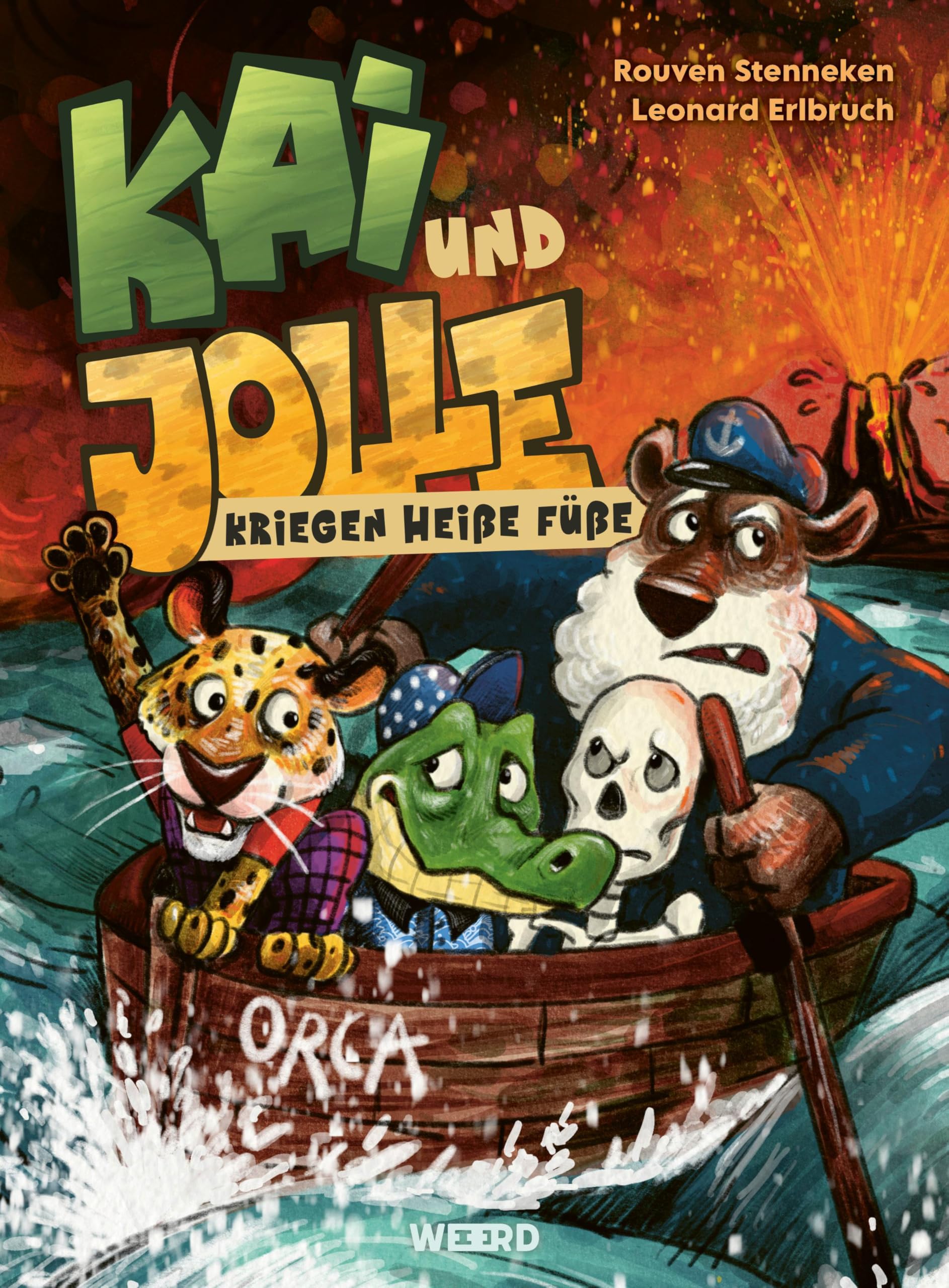 Rouven Stenneken - Kai und Jolle kriegen heiße Füße (WEEERD im Verlag der Ideen) - Preis vom 09.10.2026 07:28:09 h