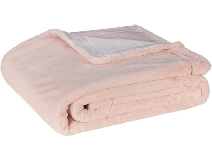 Decke RABBIT 150x200cm rosa unifarben