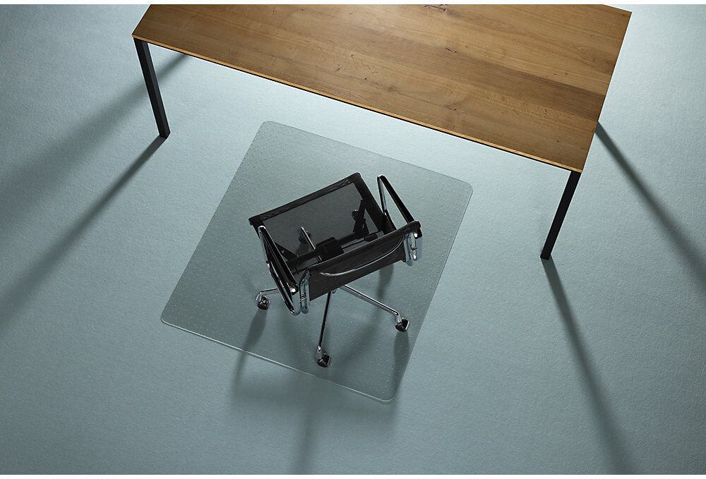 kaiserkraft Bodenschutzmatte ECOGRIP SOLID, mit Noppen für Teppichböden, BxT 1200 x 1100 mm