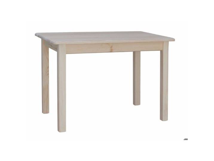Table à manger KOMA KM217514 en pin massif 100 x 70 cm pin brut