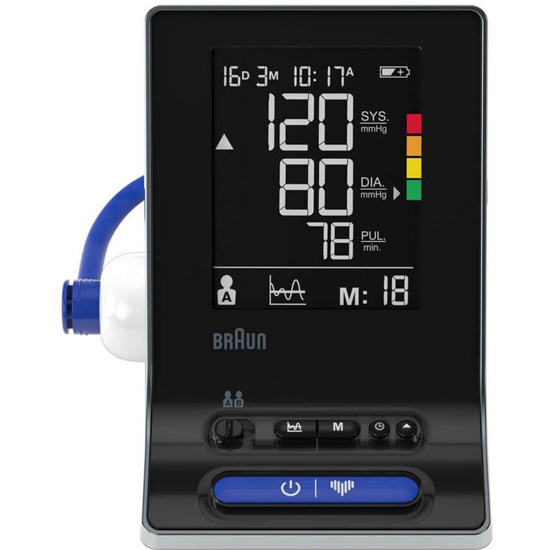 Braun Blutdruckmessgerät Arm sw Messwertsp auto
