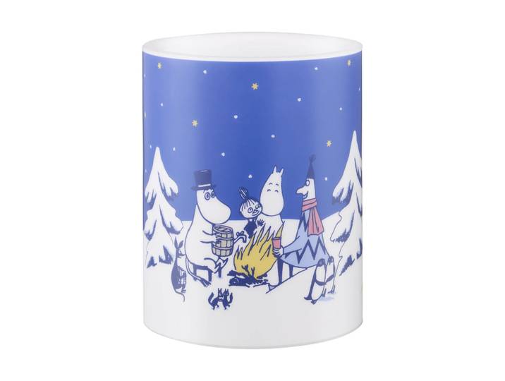 Muurla Bougie bloc LED Moomin 12,5 cm Starry night