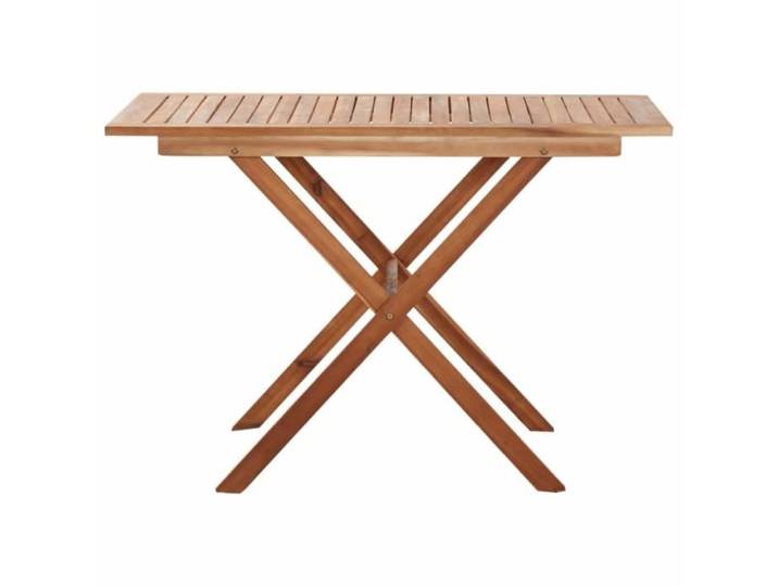Table de jardin 110x67x74 cm Bois d'acacia massif HILILAND --LIS POIS: 10.5