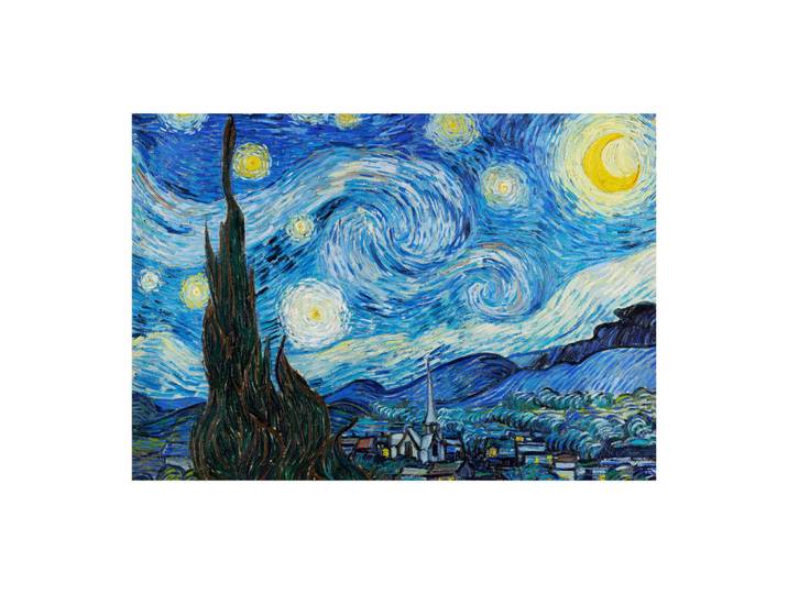 Leinwandbild, Mehrfarbig, Holz, Zeichnung, rechteckig, 70x100 cm, Fsc, Made in EU, einfache und schnelle Anbringung, Bilder & Rahmen, Bilder, Leinwandbilder