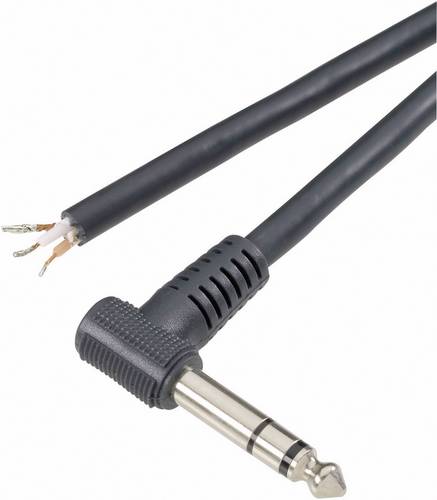 BKL Electronic 1101058 Klinken-Steckverbinder 6.35mm - Stereo Polzahl:3 1St.