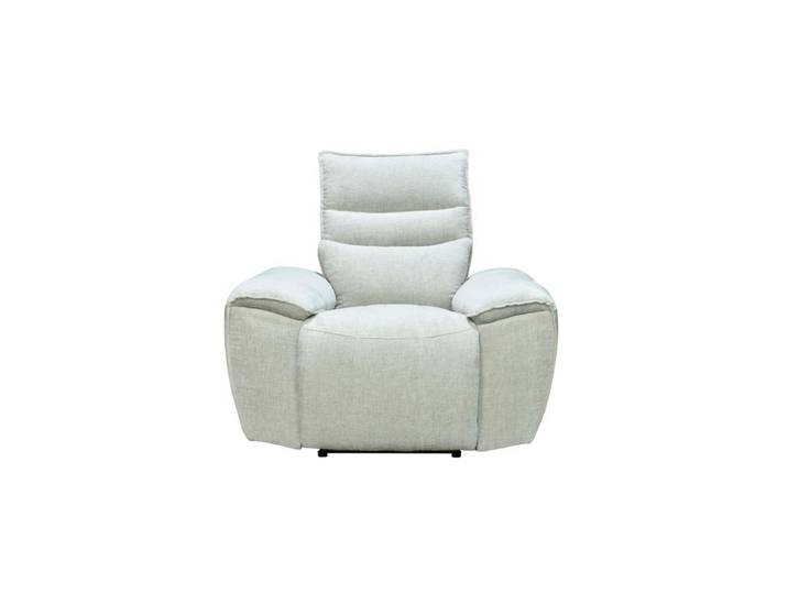 Fauteuil relax électrique COME tissu grège