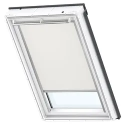 VELUX Verdunkelungsrollo Uni Beige 1085, 206, Aluminiumschiene,GGL,Manuell,VELUX