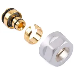 Terma Adapter auf alupex CYLINDER GW 3/4"-Ø16x2 , TGAST015, Silber TGAST015