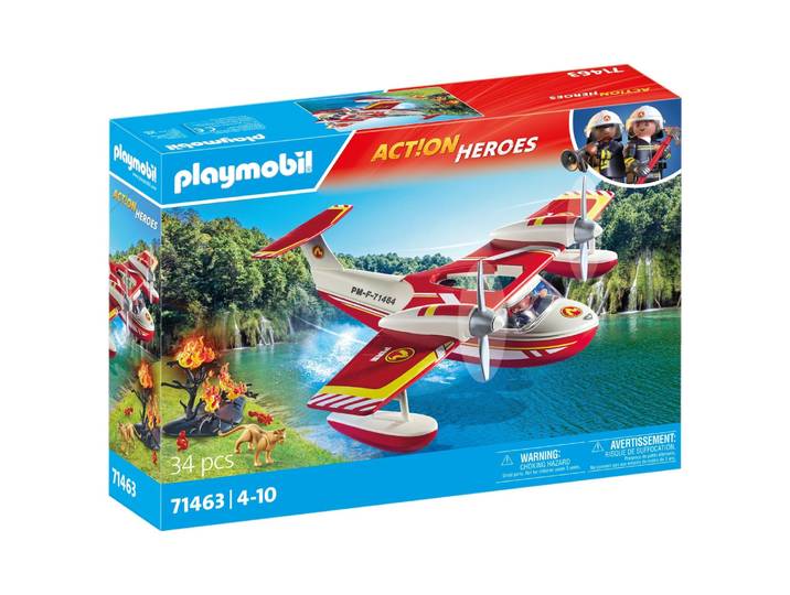 Hydravion avec pompier 71463 PLAYMOBIL