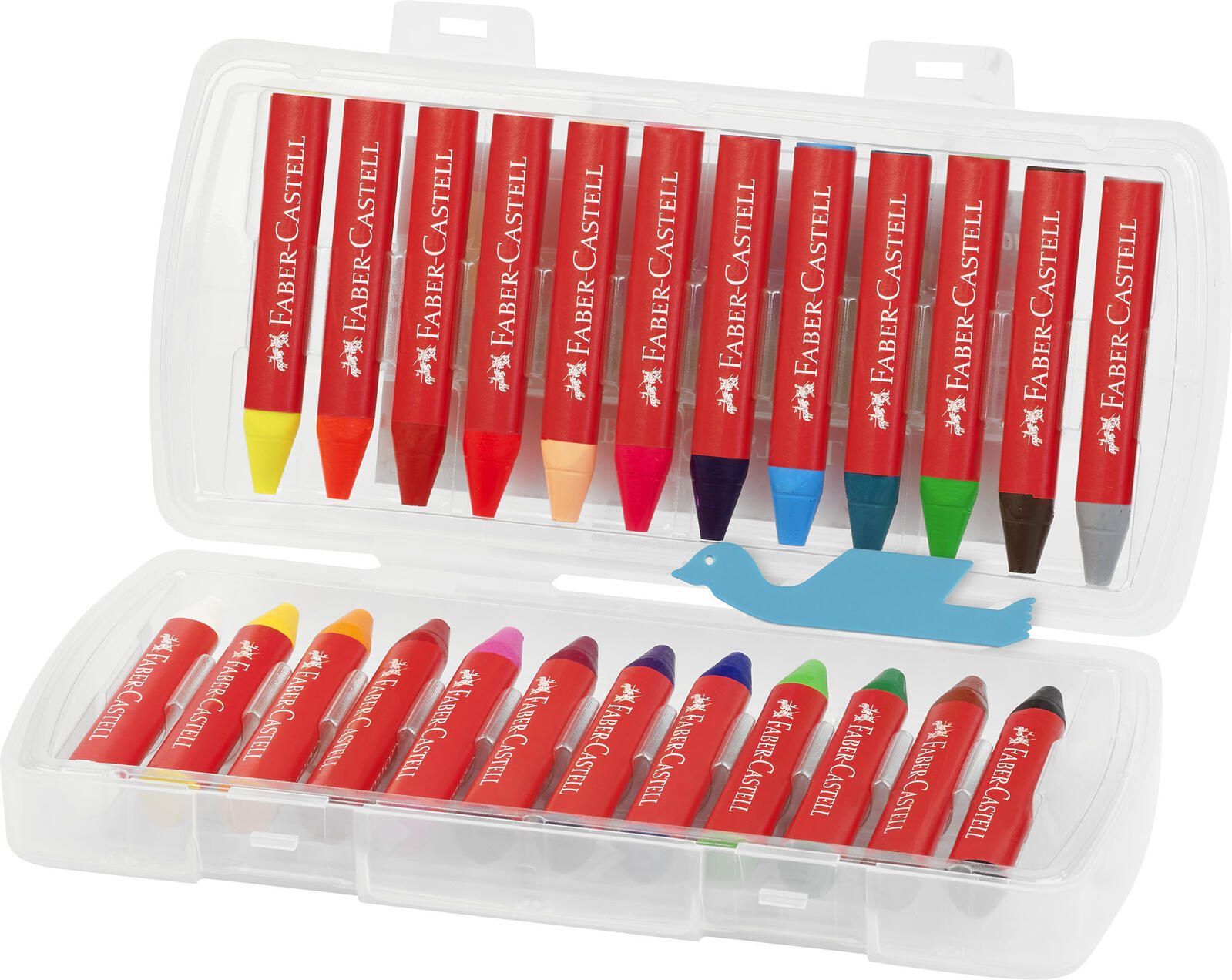 FABER-CASTELL Wachsmalstifte 24St. 120034