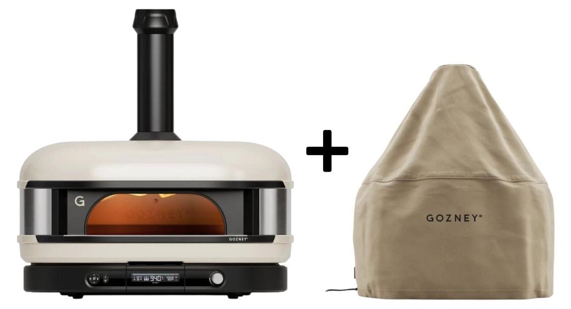 Gozney Set Dome XL Pizzaofen + Abdeckhaube kurz Créme