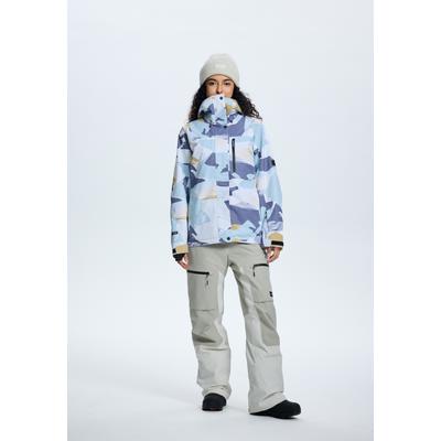 Skijacke ICEPEAK "ICEPEAK CREOLA", Damen, Gr. 46, bunt (lavender), Web, Obermaterial: 100% Polyester. Futter: 100% Polyester. Wattierung: 100% Polyester, normal, Jacken Skijacke, für Alpinski, Snowboard und Skilanglauf, atmungsaktiv, windabweisend