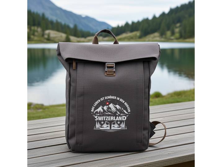 HALFAR® Marken-Rolltop-Rucksack