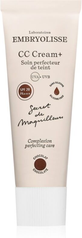 Embryolisse CC Cream + moisturising CC cream SPF 20 shade Chocolate 30 ml