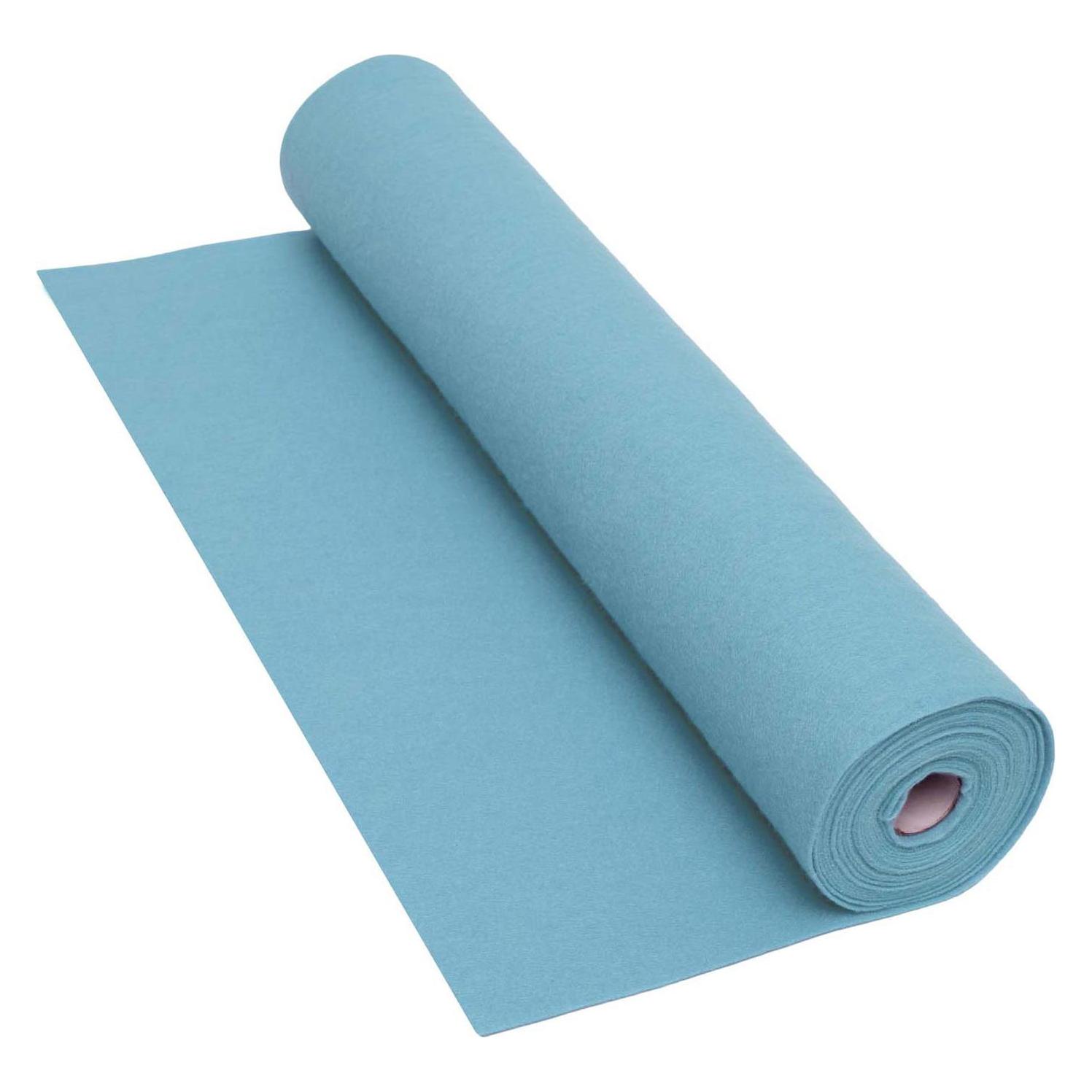 Colorations - Hellblaue Filzrolle - 160 g/m², 5 m x 45 cm (55623607)