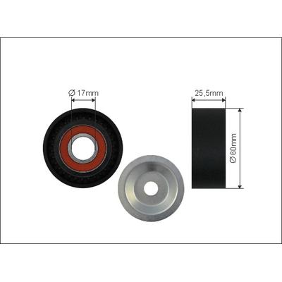 CAFFARO Spannrolle, Keilrippenriemen 13300 für NISSAN RENAULT