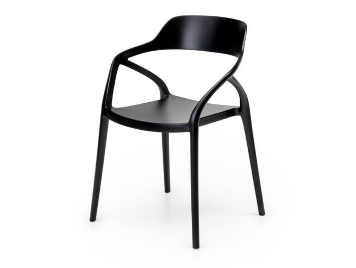 Esszimmerstuhl Cobram schwarz 57.5x80.5x52 cm