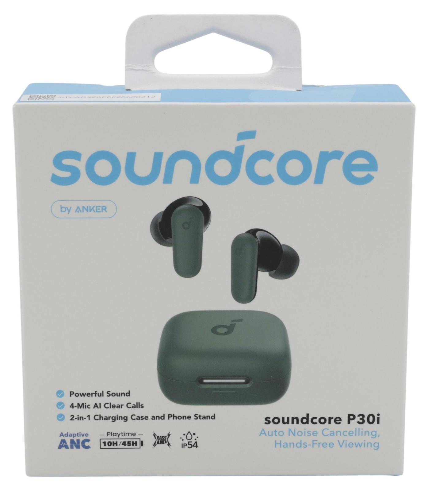 Anker Soundcore P30i Oordopjes - Groen