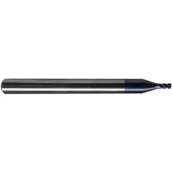 VHM-Schlichtfräser Ø 1,5 mm 35° mit AlTiN-Beschichtung, 4-schneidig