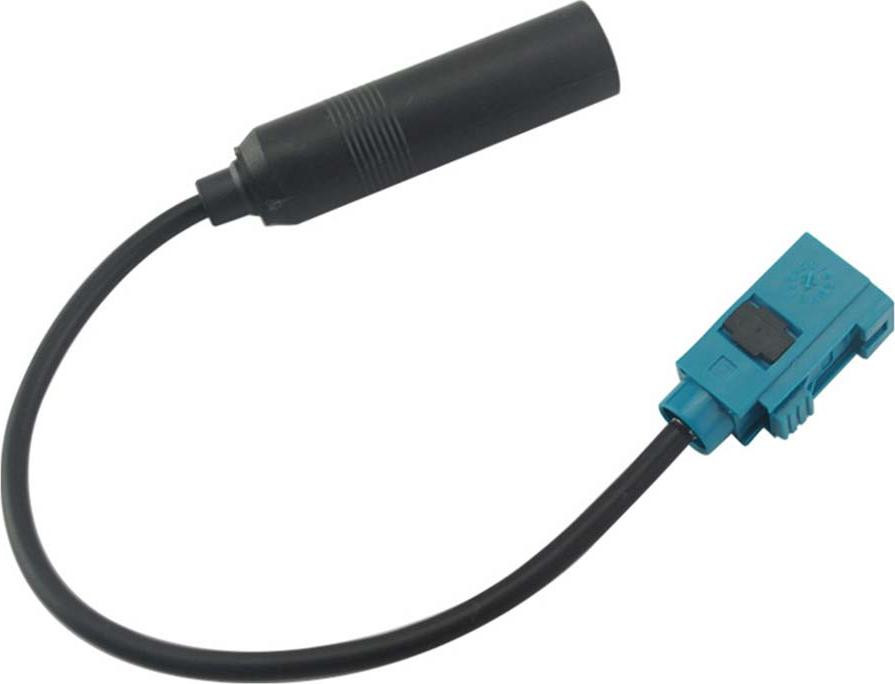 Gistuch Antenneadapter voor auto van vrouwelijke aansluiting naar DIN-radio geschikt voor Peugeot