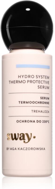 beBIO SWAY Hydro System sérum sans rinçage pour protéger les cheveux contre la chaleur 100 ml