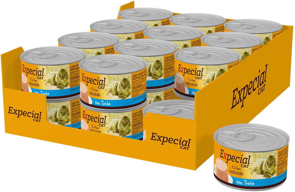 Expecial Kitten Lattina Multipack 24x85G TROTA