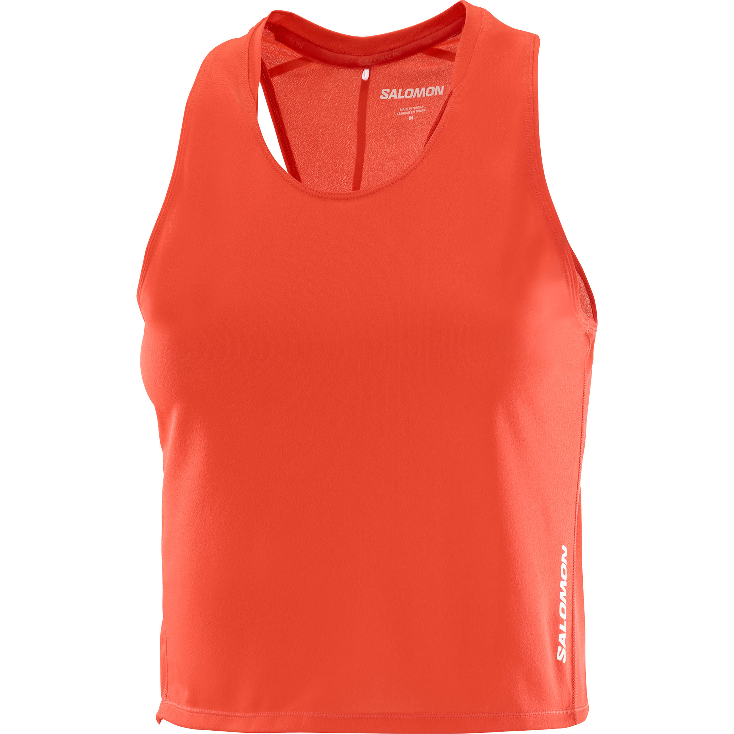 Salomon Sense Aero Short Top Damen Tanktops rot Größe L Trailrunning | Laufen Elastisch