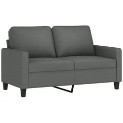 vidaXL 2-Sitzer-Sofa Dunkelgrau 120 cm Stoff