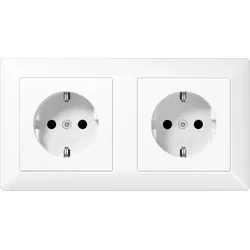 Jung Kanal-SCHUKO-Steckdose AS 1522 WW AS1522WW