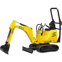 bruder Baufahrzeug Modell JCB Mikrobagger 8010 CTS Fertigmodell Baufahrzeug Modell 62003