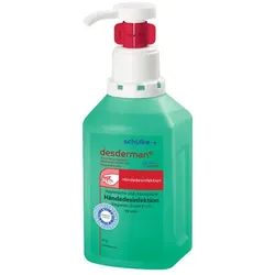 Schülke desderman 500 ml hyclick System Händedesinfektion Pumpflasche, ehemals Desderman pure