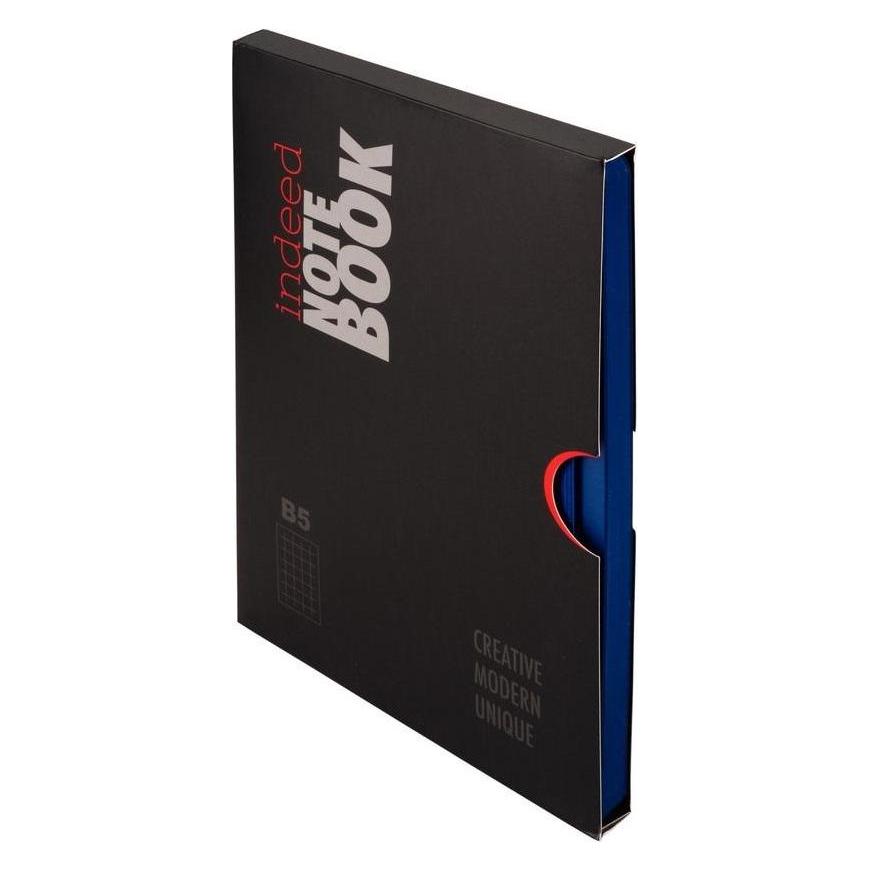Antrax Notizbuch B5, tatsächlich marineblau kariert (B5, Kariert) (5904210064454)