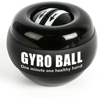 Lush Living Finds Forearm Strengthening Device, Wrist Gyro Ball Power Trainer For Finger And Arm Muscle Strength black