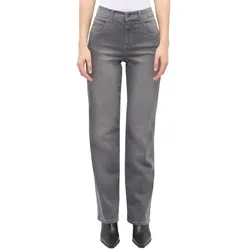 Angels Jeans Lara in Mittelgrau mit weitem Bein-D40 / L30