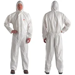 3M unisex Arbeitsoverall weiß Größe XL