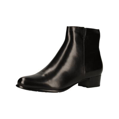 Ankleboots EVERYBODY "Everybody Stiefelette Glattleder", Damen, Gr. 40, schwarz, Glattleder, Schuhe Ankleboots